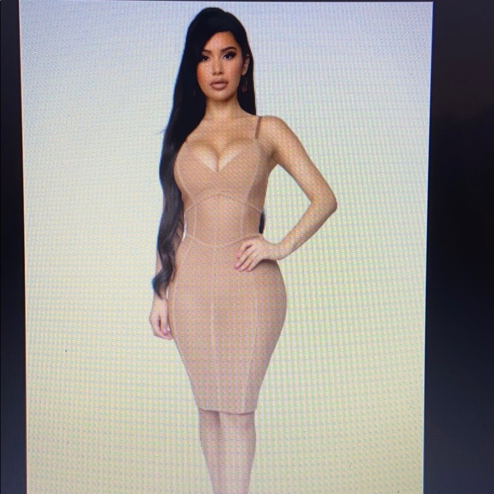 Mocha Nude Dress
